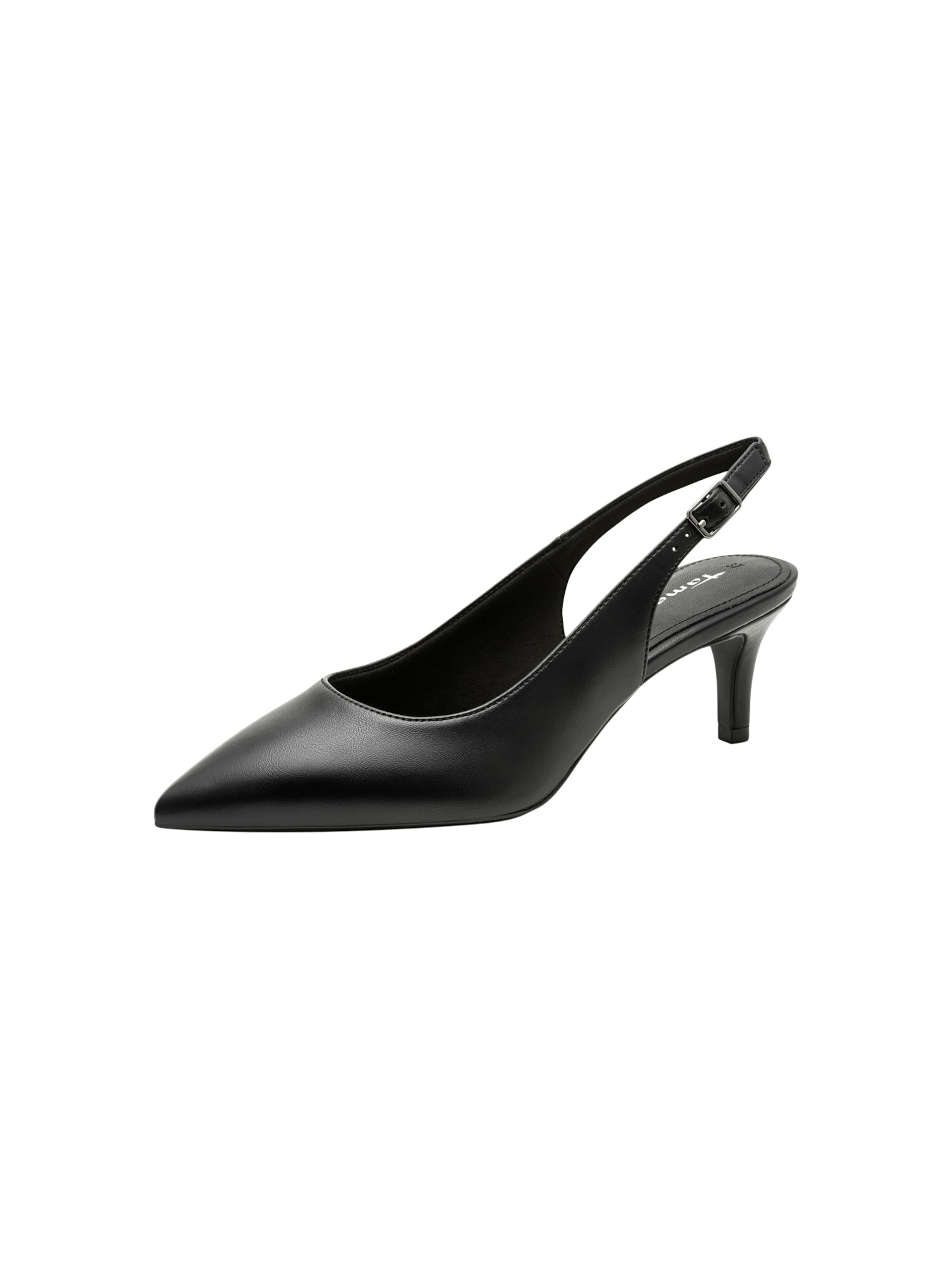 Escarpins Tamaris en noir : devant
