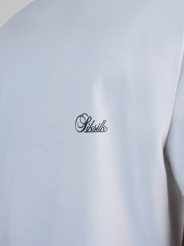 SikSilk T-Shirt in Weiß