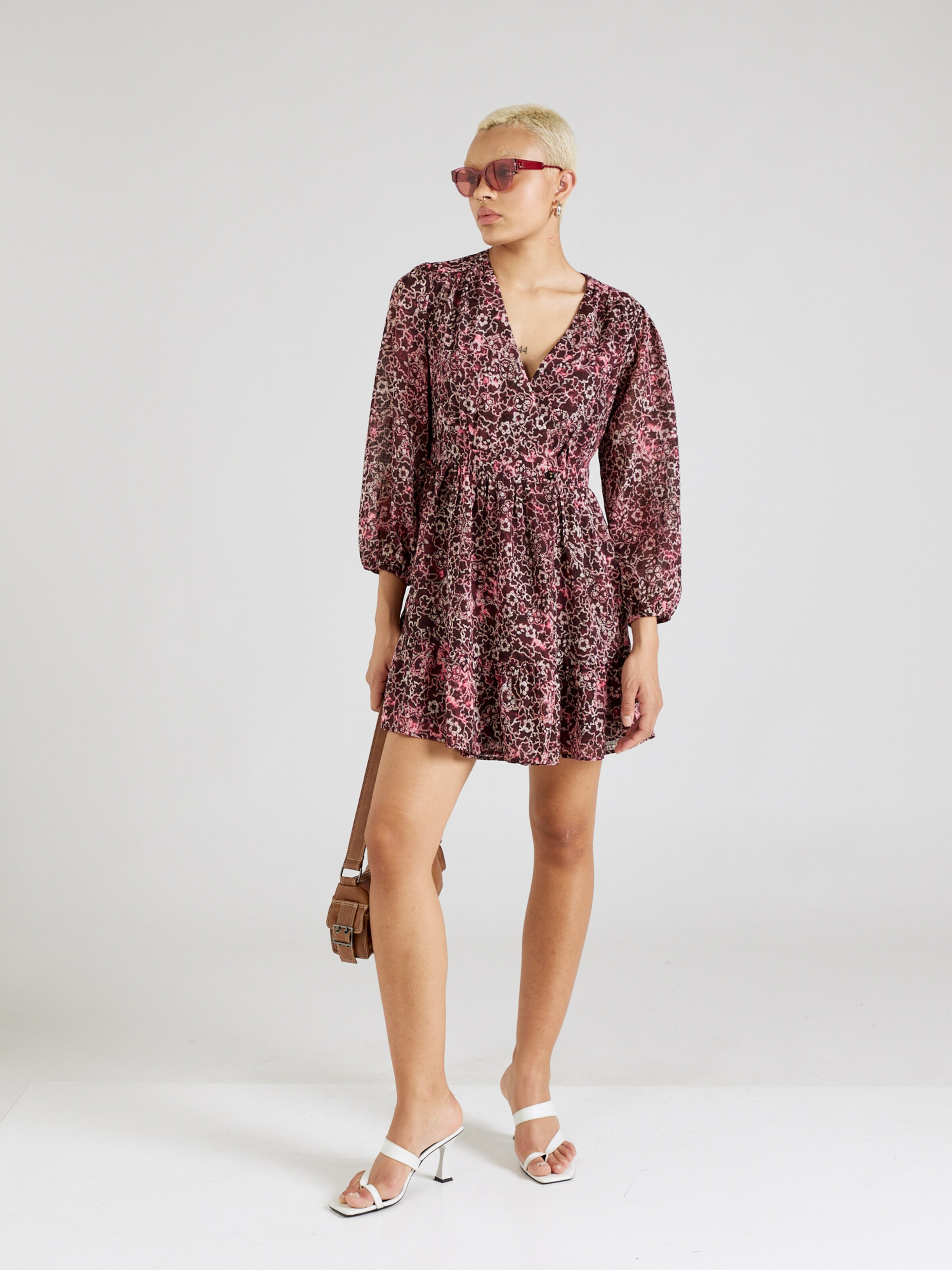 Scotch and soda jurk met bloemenprint hotsell