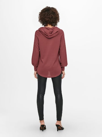 ONLY Sweatshirt 'ELCOS EMMA' in Red