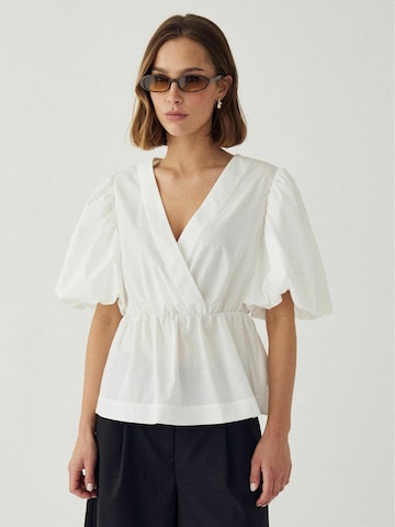 T-shirt ' N-Magdalena ' Noella en blanc : devant