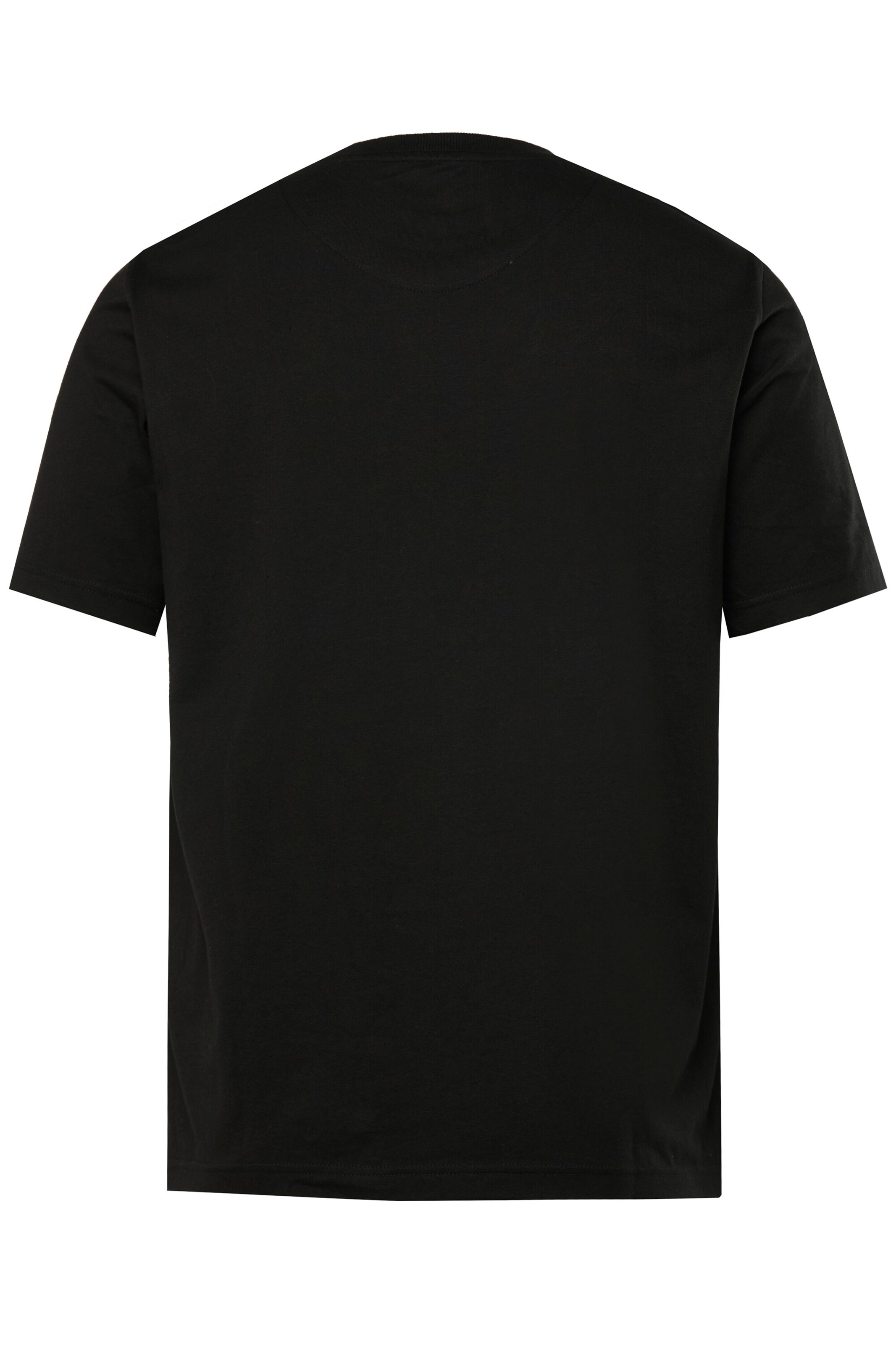 Men Plus T-Shirt in Schwarz