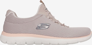 SKECHERS Classic Flats in Beige: front