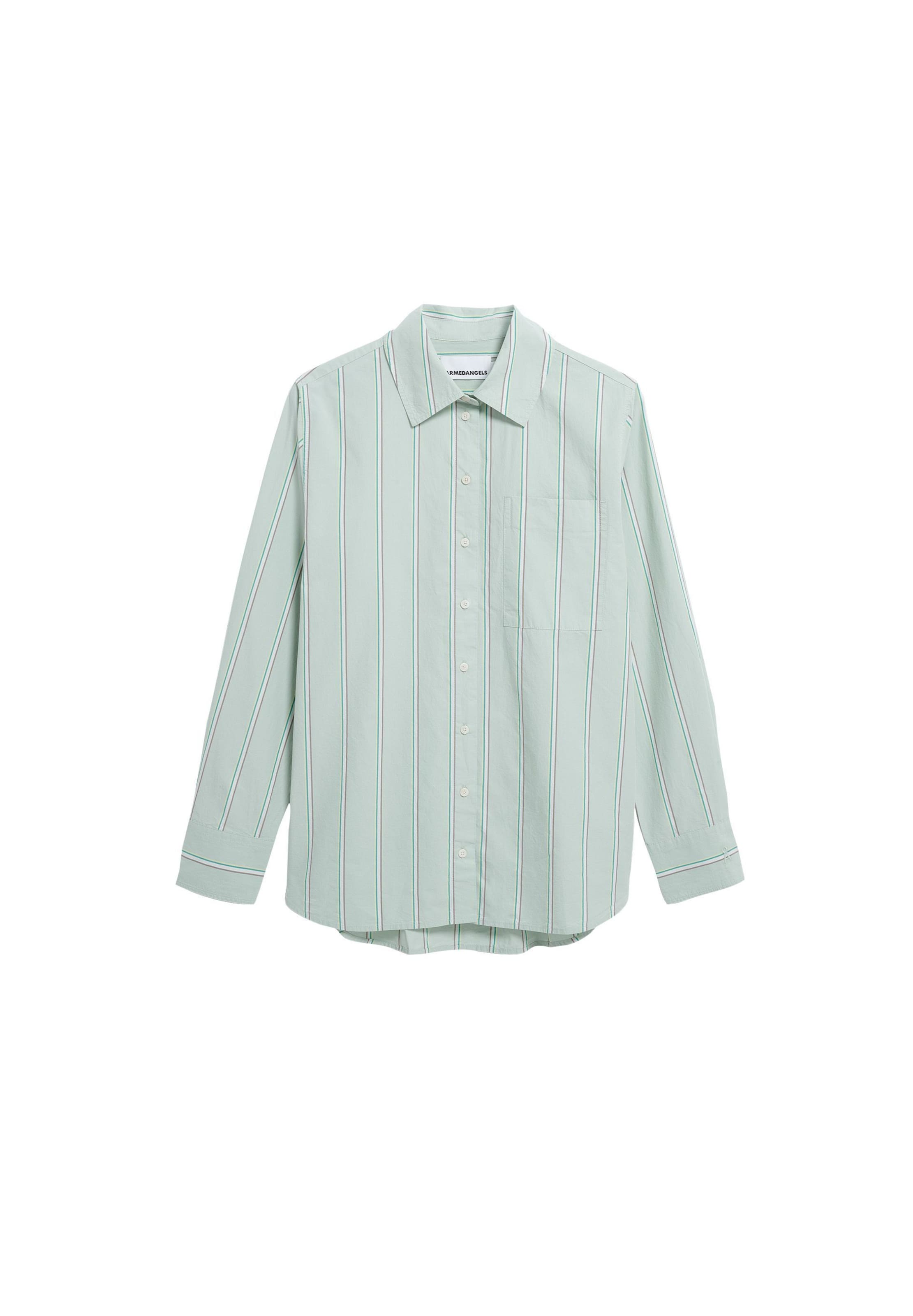 ARMEDANGELS Bluse in Grün: Vorderseite