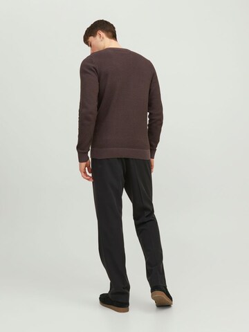 JACK & JONES Pullover 'Atlas' in Braun