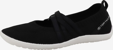 TOM TAILOR Tenisky – černá: přední strana