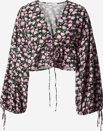 EDITED Blouse 'Elsie' in Roze: voorkant