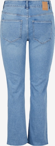 PIECES Regular Jeans 'LUNA' in Blauw