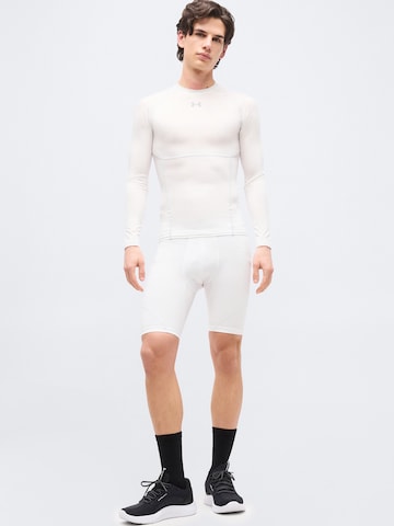 UNDER ARMOUR Funktionsshirt 'HG Elite' in Weiß
