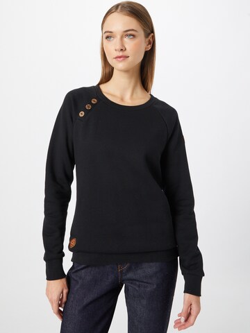 Ragwear Sweatshirt 'Daria' in Schwarz: Vorderseite