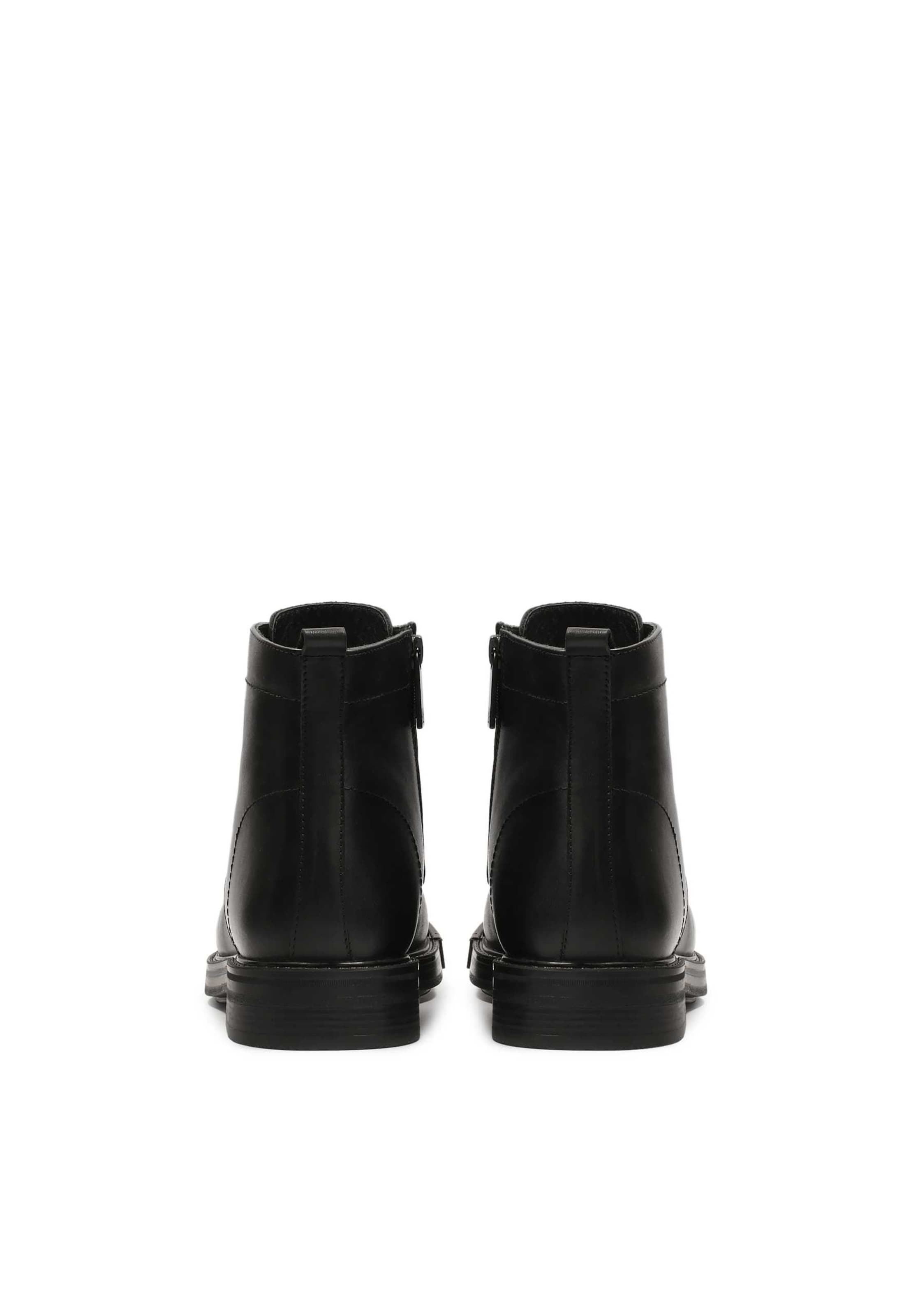 melns Kazar Klasiskie šņorzābaki