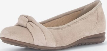 Ballerines GABOR en beige : devant