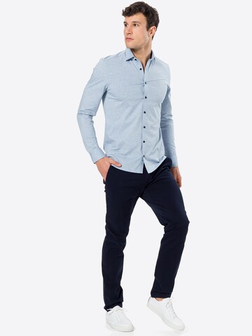 OLYMP Slim Fit Hemd in Blau