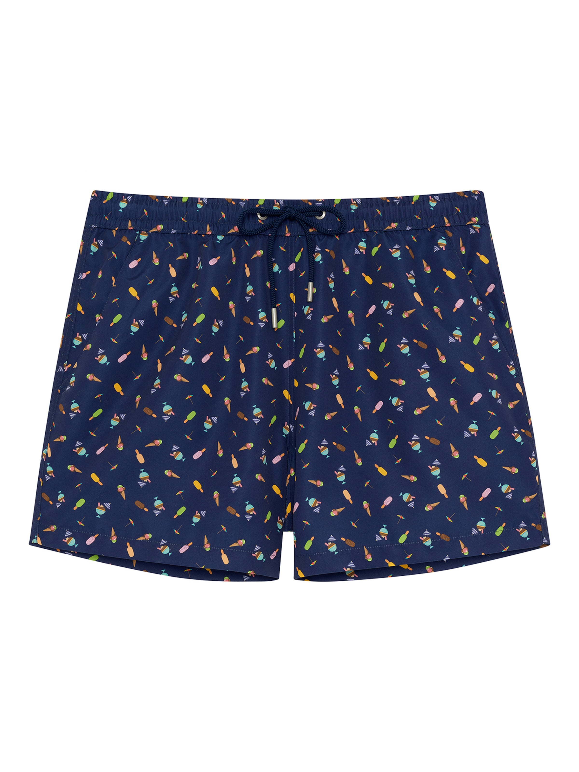 HOM Badeshorts 'Summer' in Blau: Vorderseite