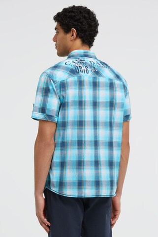 CAMP DAVID Regular fit Button Up Shirt in Blue