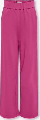 Loosefit Pantalon 'POPTRASH' KIDS ONLY en rose : devant