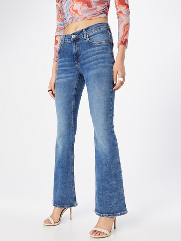 Gina Tricot Boot cut Jeans in Blue: front