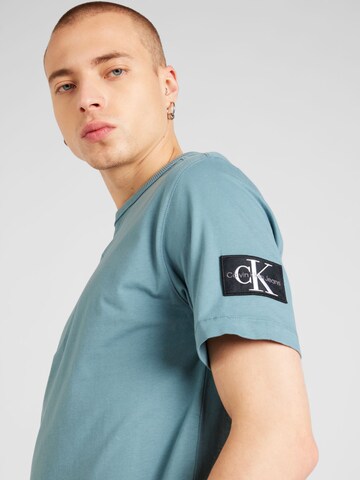 Tricou de la Calvin Klein Jeans pe albastru