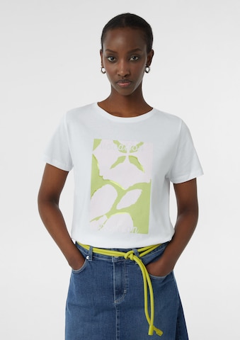 comma casual identity T-Shirt in Weiß: Vorderseite