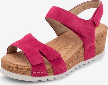 Sandalo di VITAFORM in rosa: frontale