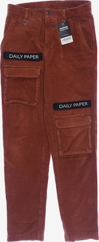 Daily Paper Stoffhose 29-30 in Braun: Vorderseite