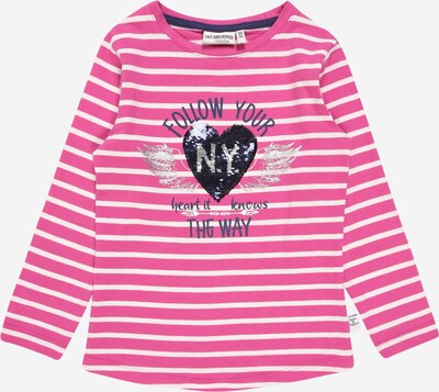 SALT AND PEPPER Shirt in fuchsia / weiß, Produktansicht