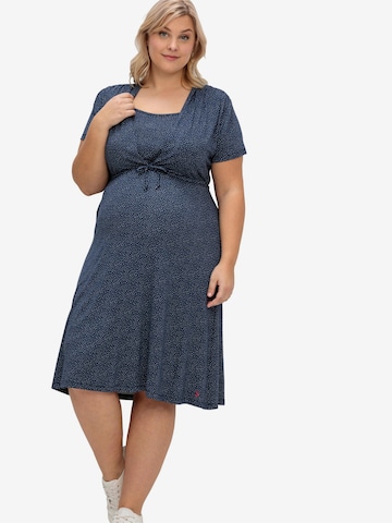 SHEEGO Dress in Blue: front