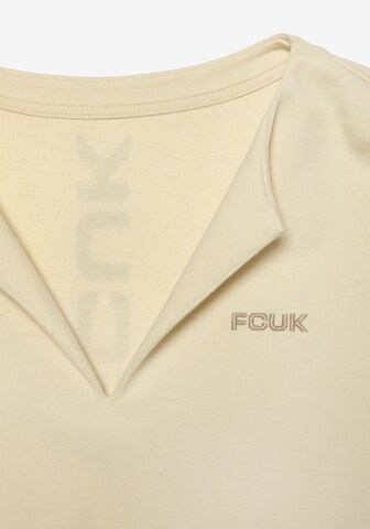 Sweat-shirt FCUK en beige