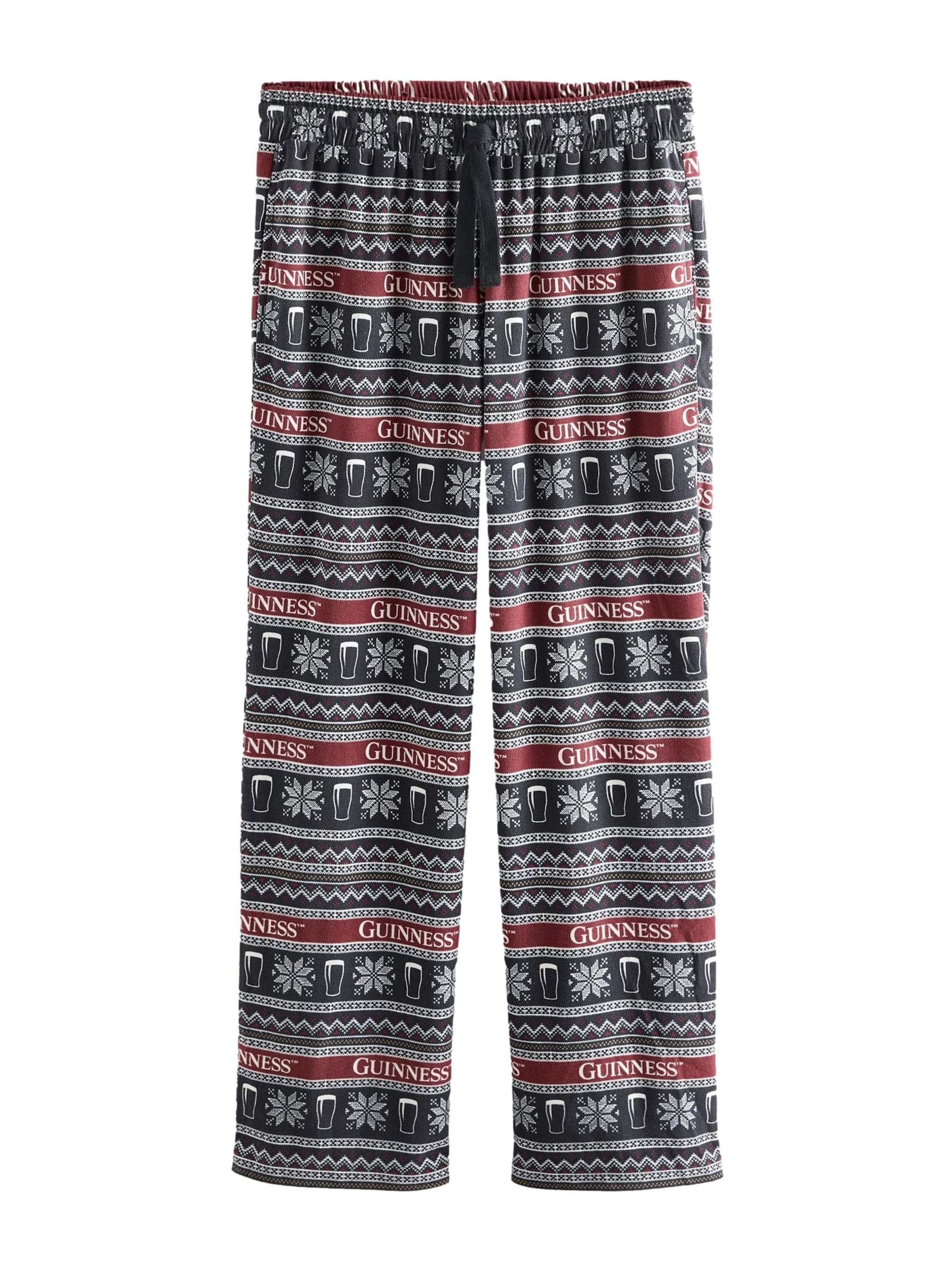 Next Pajama pants in Black: front