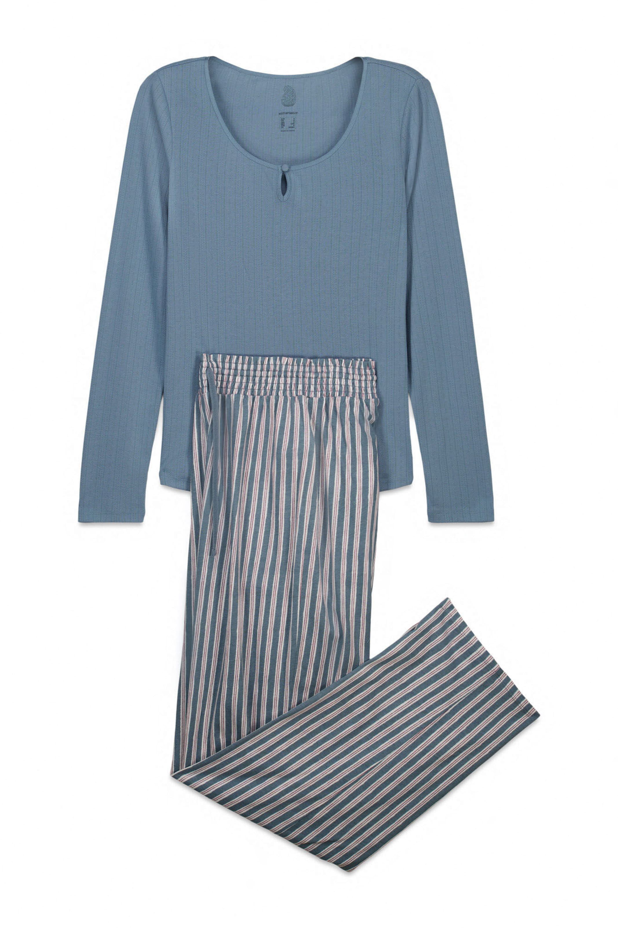 Pyjama Women' Secret en bleu : devant