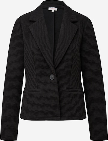 Blazer s.Oliver en noir : devant