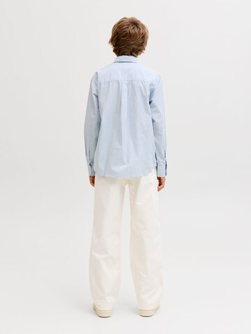 Jack & Jones Junior Baggy Broek 'JPSTAlex' in Wit