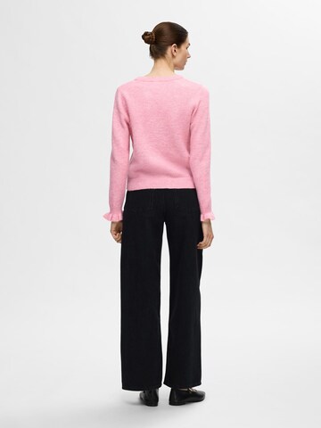 Pull-over 'SLFLulu' SELECTED FEMME en rose