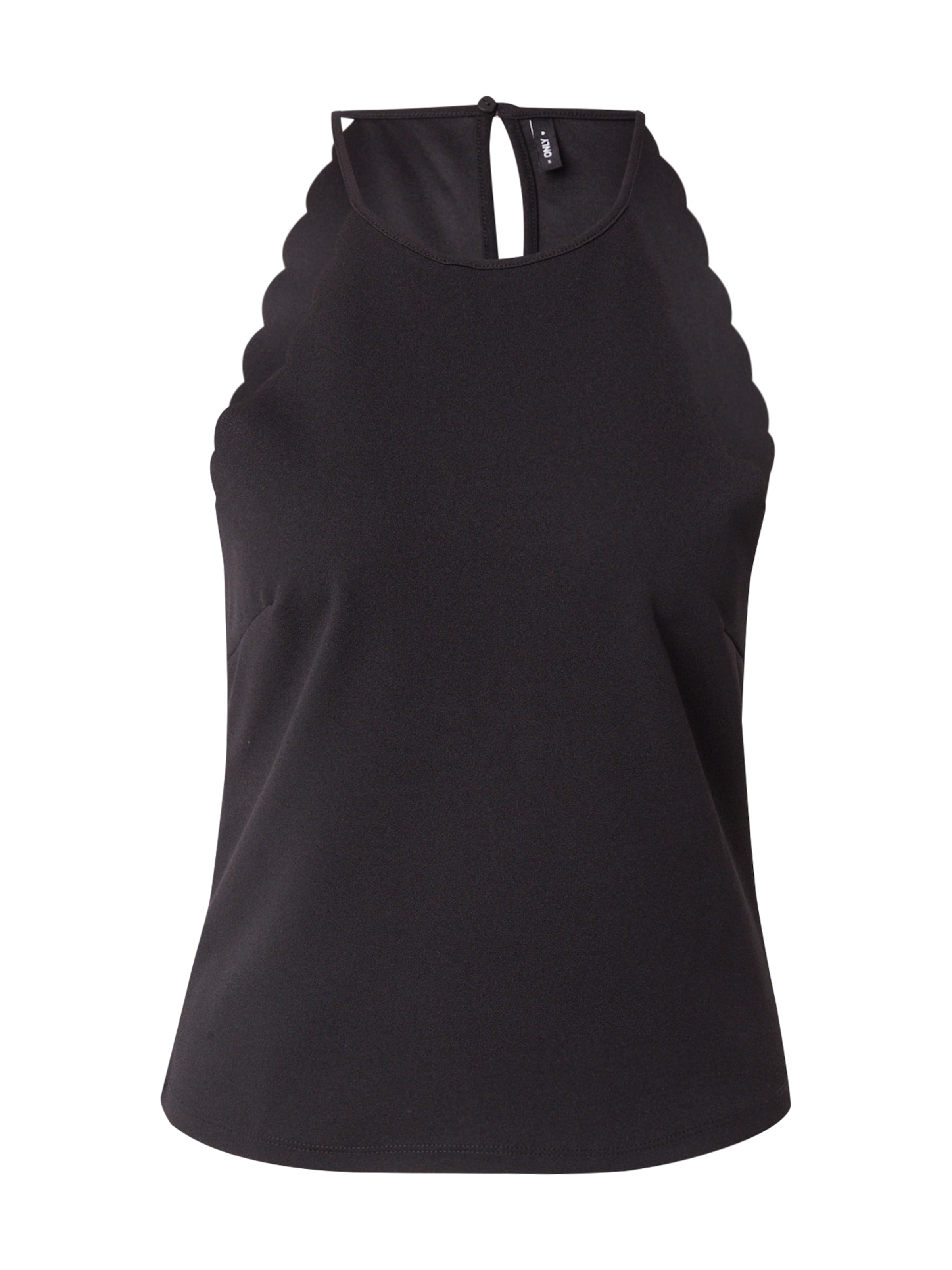 Top 'ONLSILJA' di ONLY in nero: frontale