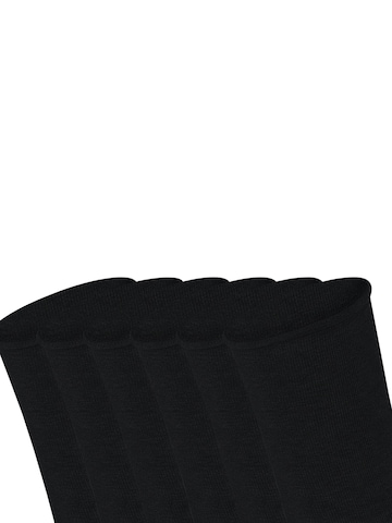 FALKE Socks 'Happy 6-Pack' in Black