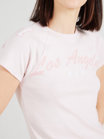 Maglietta 'CHASE' di HOLLISTER in rosa