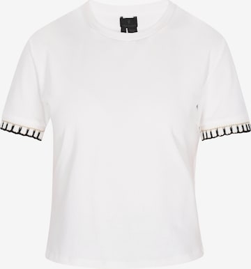 T-shirt 'Classic Look' DreiMaster Klassik en blanc : devant