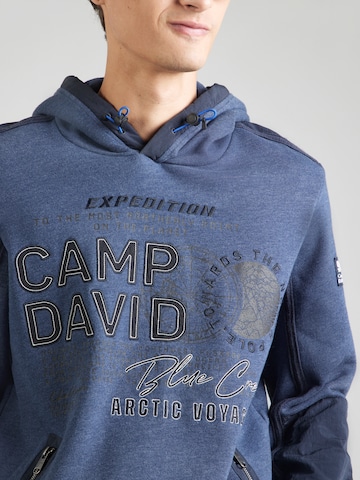 CAMP DAVID Sweatshirt in Blue