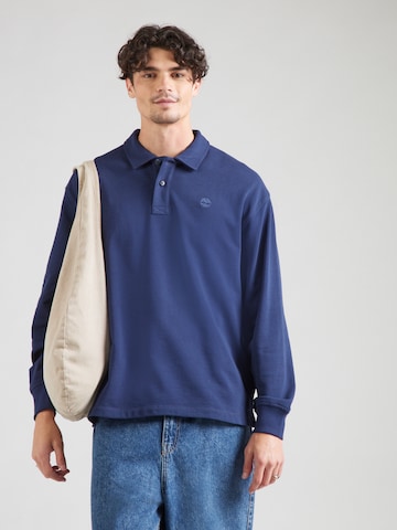 Felpa di TIMBERLAND in blu: frontale