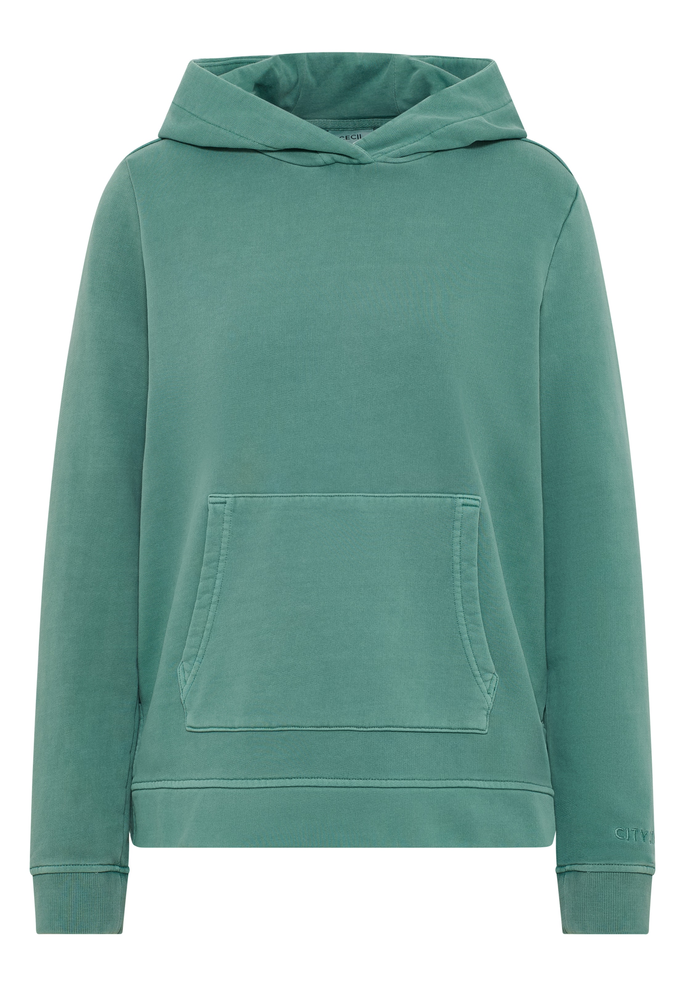 CECIL Sweatshirt in Green: front