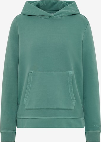 CECIL Sweatshirt in Green: front