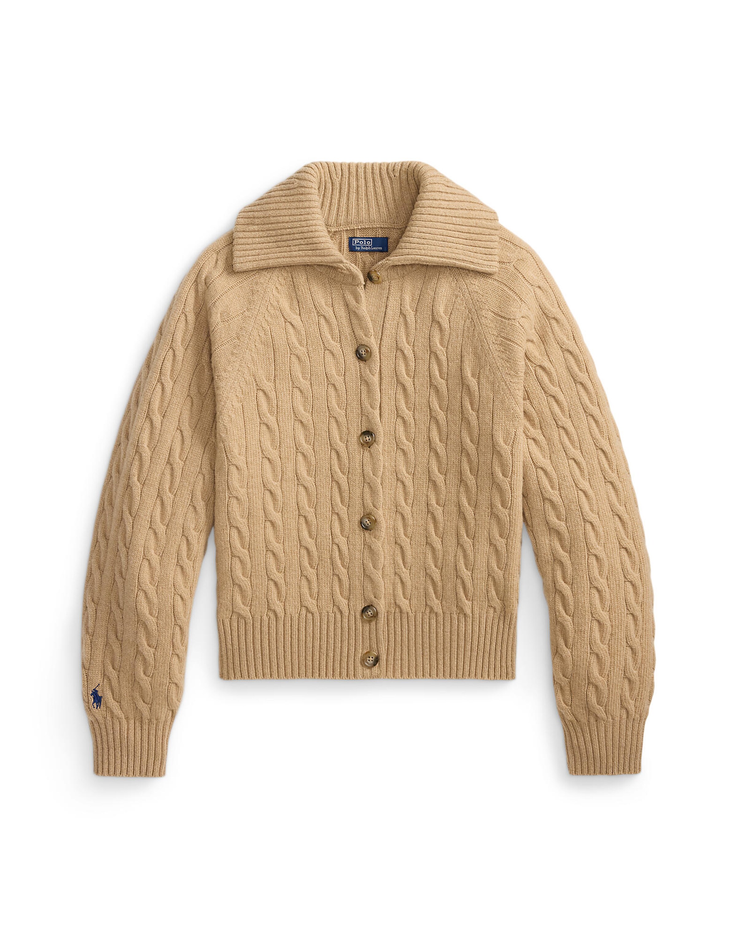 Polo Ralph Lauren Strickjacke in Braun: Vorderseite