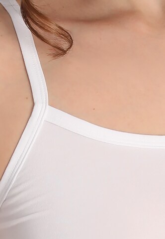 sassa Undershirt 'LOVELY SKIN' in White