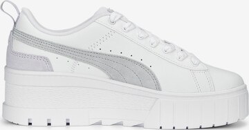 Baskets basses 'Mayze Wedge Pastel Wns' PUMA en blanc