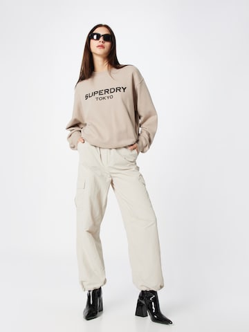 Superdry Sweatshirt in Grau