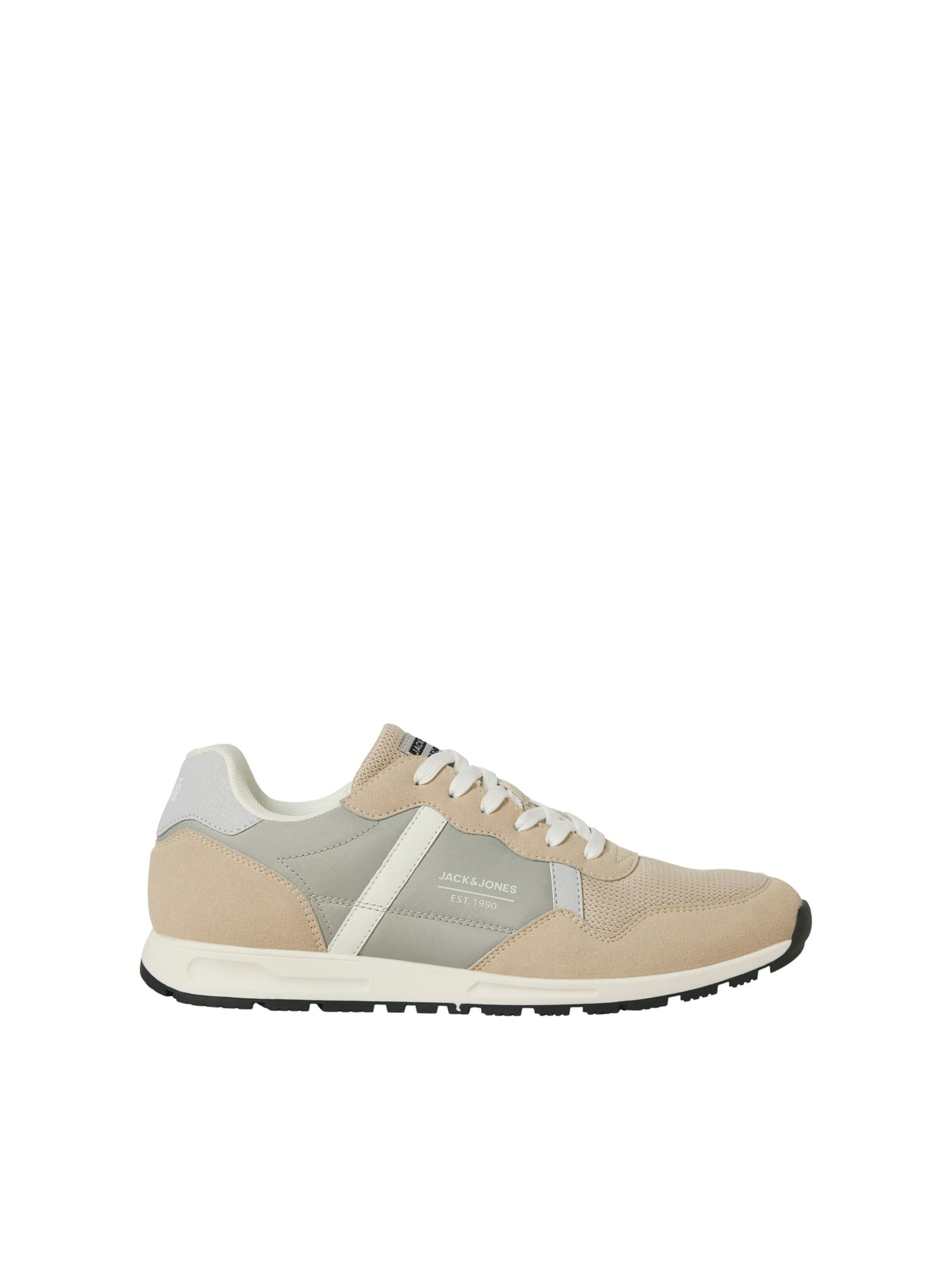 JACK & JONES Sportieve veterschoen 'Harrow' in Beige