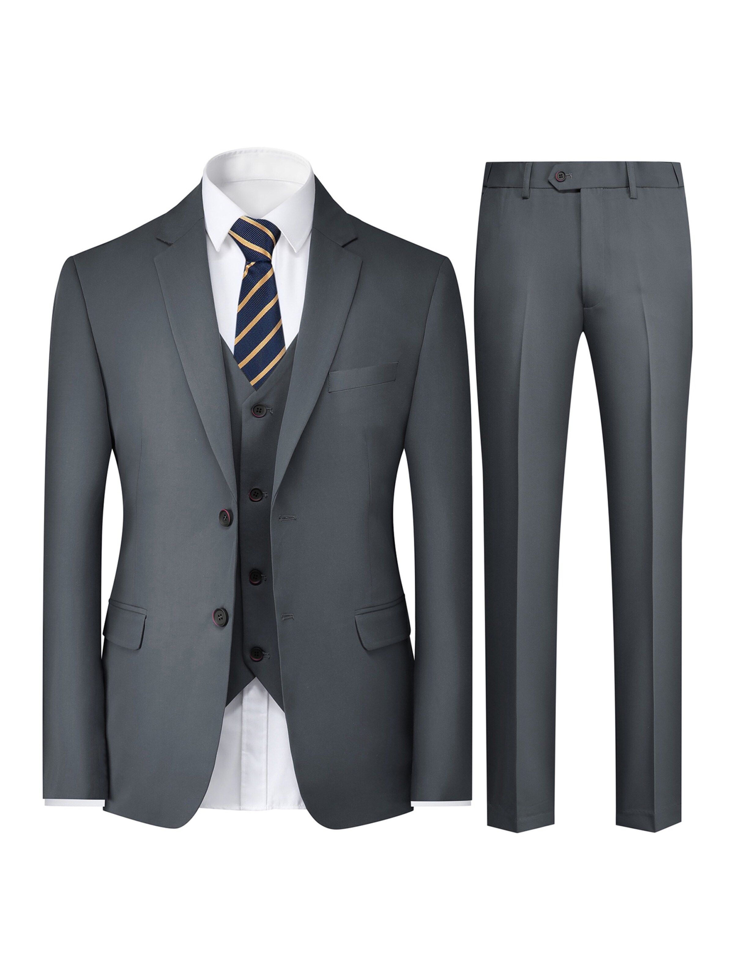 Youthup Suit in Grey: front