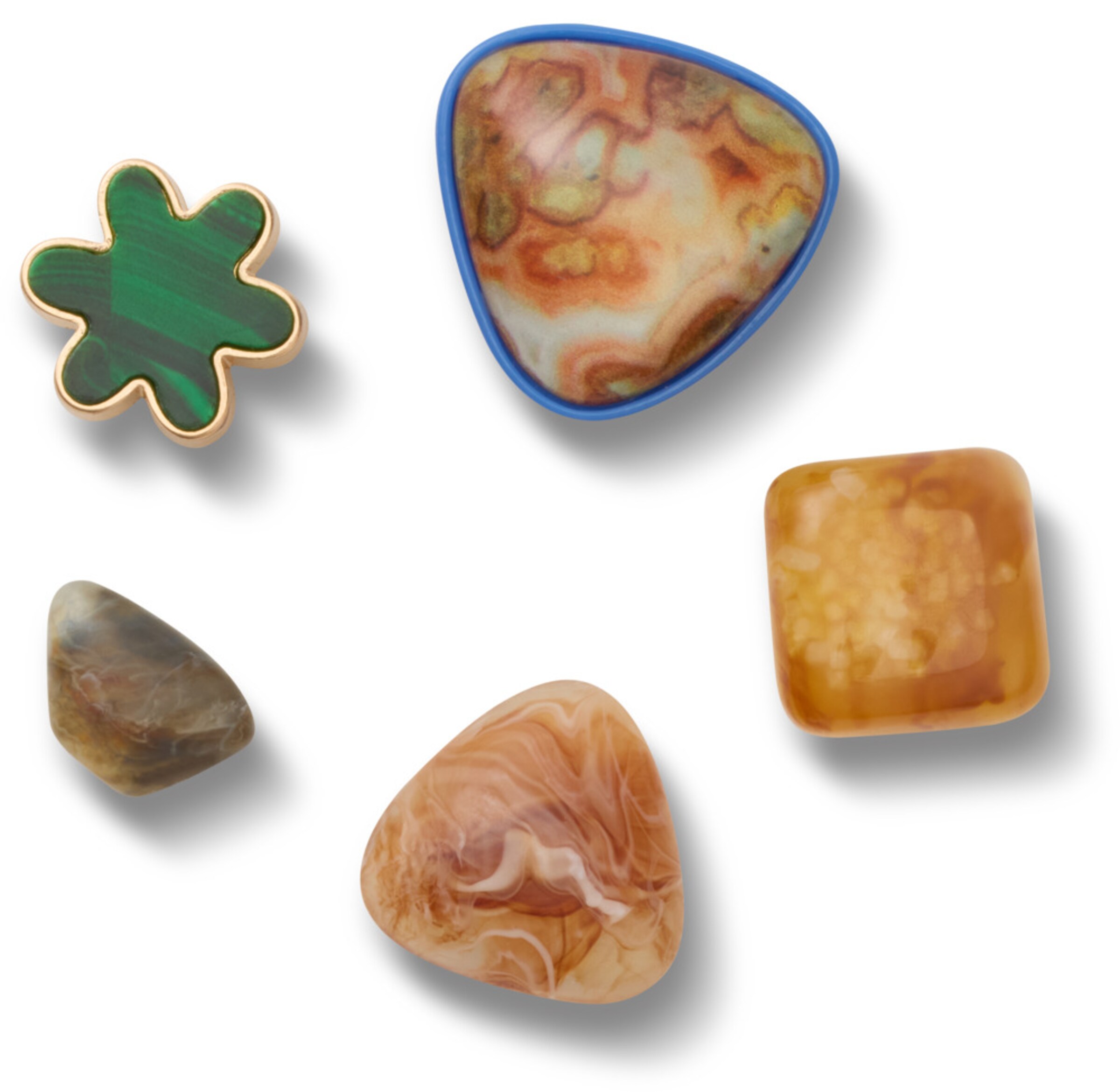 Crocs Shoe Accessories in Mixed colors: front