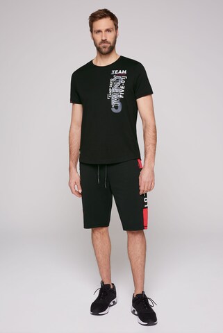 CAMP DAVID - Camiseta en negro