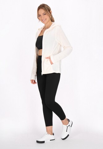 faina Athlsr Fleece jas in Beige
